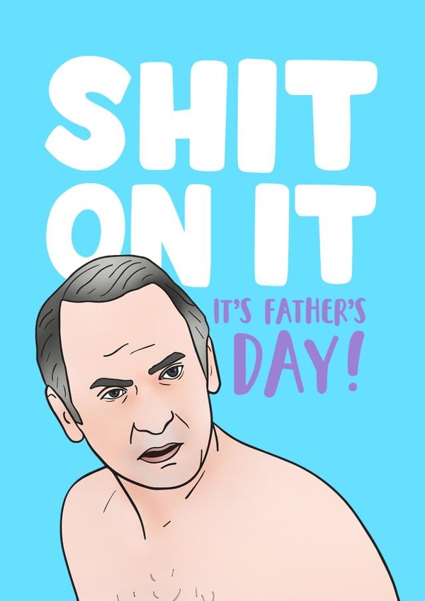 Martin Friday Night Dinner Father's Day card created by Hey Huns It's Nicole