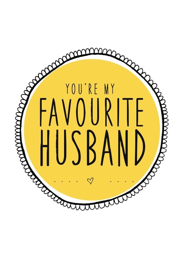 Husband youre Anniversary Card 38209 created by Ooh I Like That Design