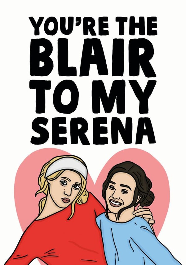 blonde brunette Love & Friendship Card 13231 created by Studio Doodles