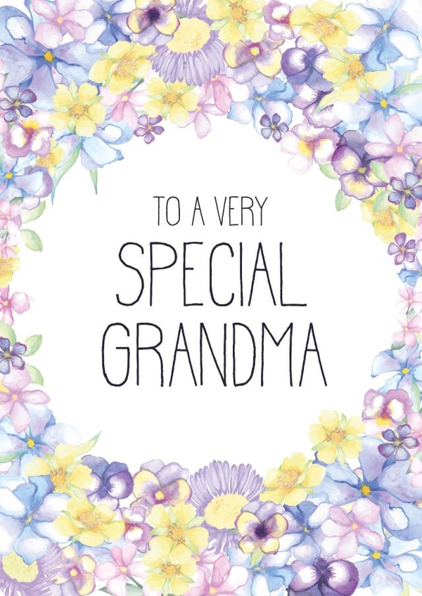 Grandma, you're special, you're fun. You mean the world to me created by Zoe-Claire