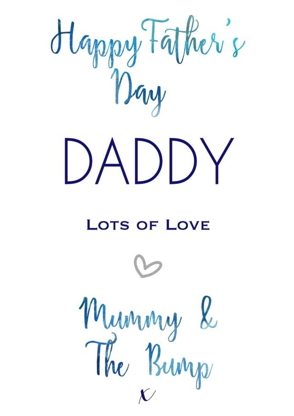 happy love Father's Day Card 14832 created by QuaintlyKate
