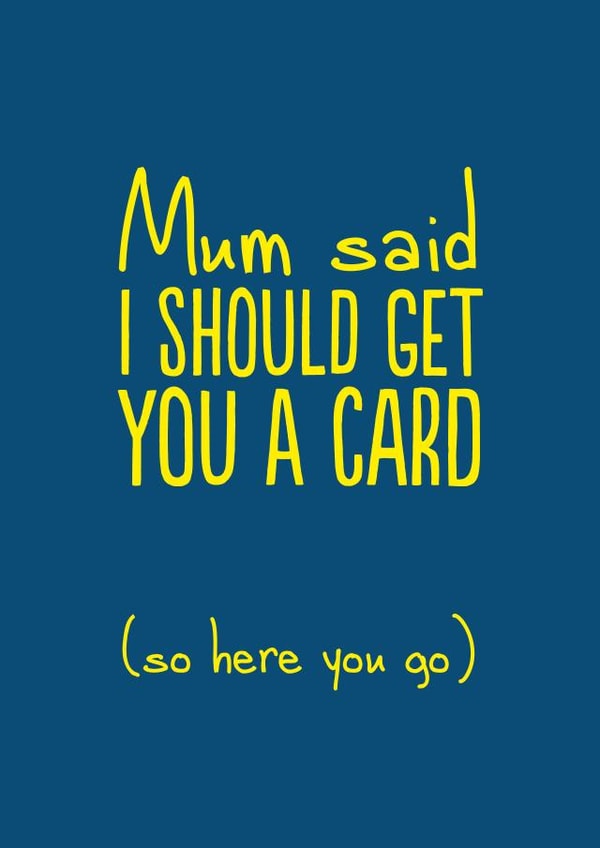 said should Father's Day Card 14114 created by The Buddy Fernandez Card Co.