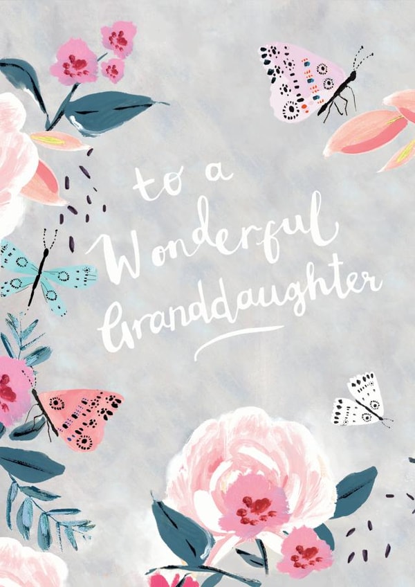 Floral Granddaughter created by Louise Tiler