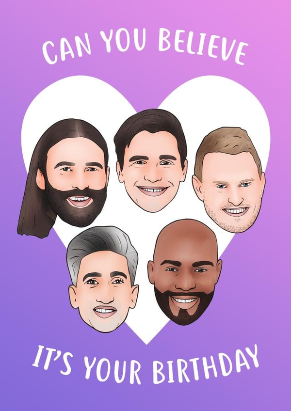 show tv Birthday Card 10062 created by Hey Huns It's Nicole