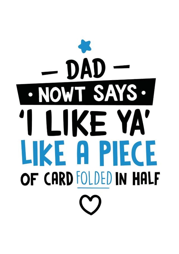 dad nowt Father's Day Card 33592 created by @linesbehind