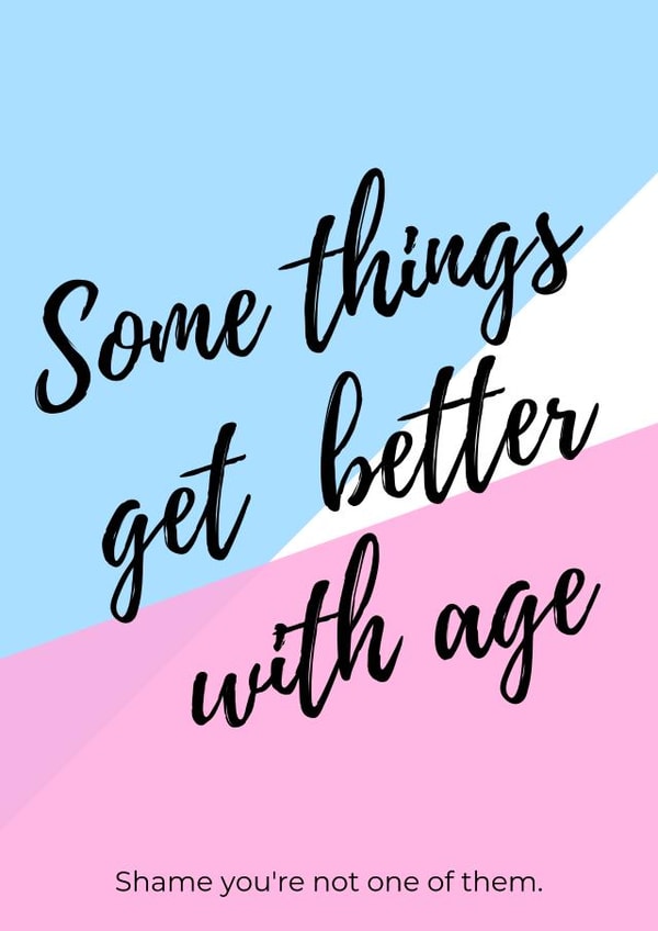 some thing Birthday Card 15279 created by Hardly Appropriate