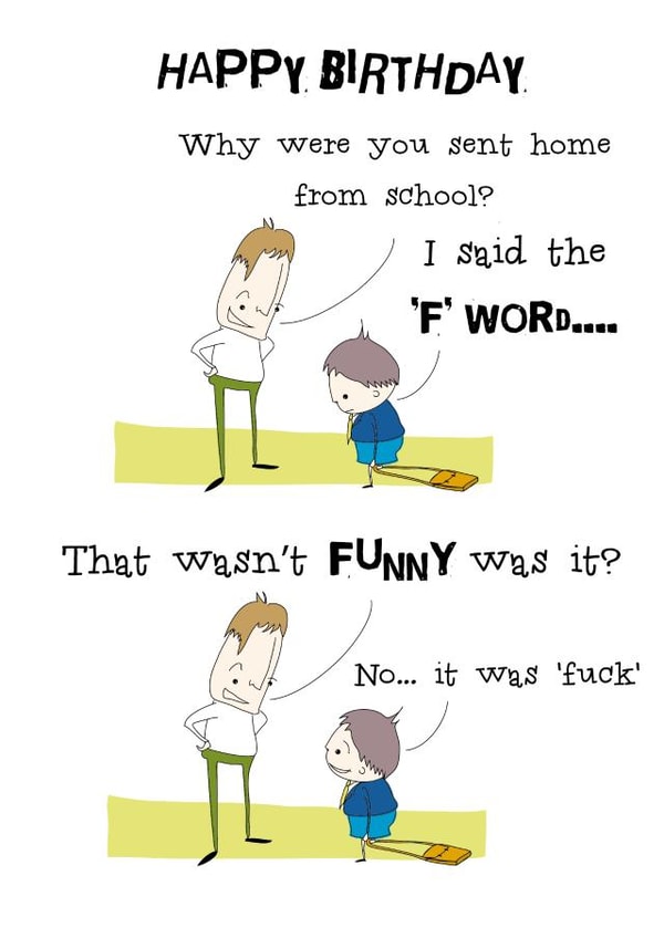 home school Birthday Card 14914 created by Quitting Hollywood