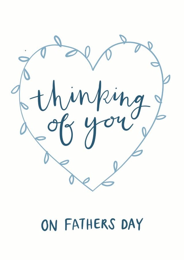 thinking you Father's Day Card 31452 created by Sweetpea Print Design