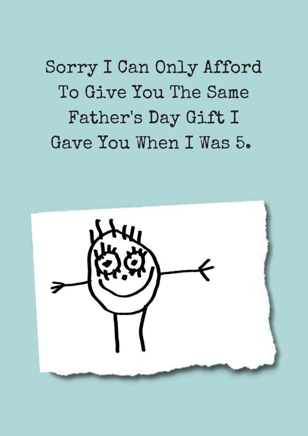 only afford Father's Day Card 33109 created by Flamingo Lingo by Jenny