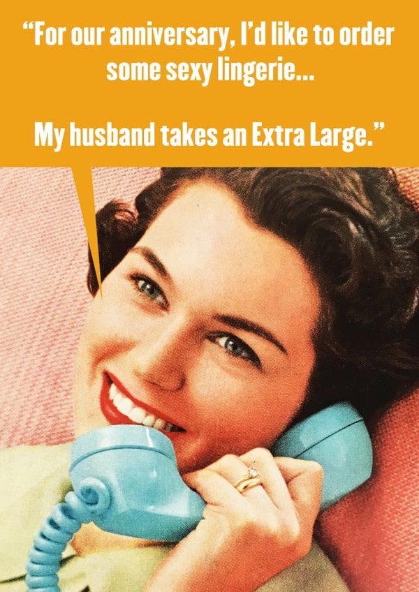 for order Anniversary Card 14577 created by Empty Roll Cards