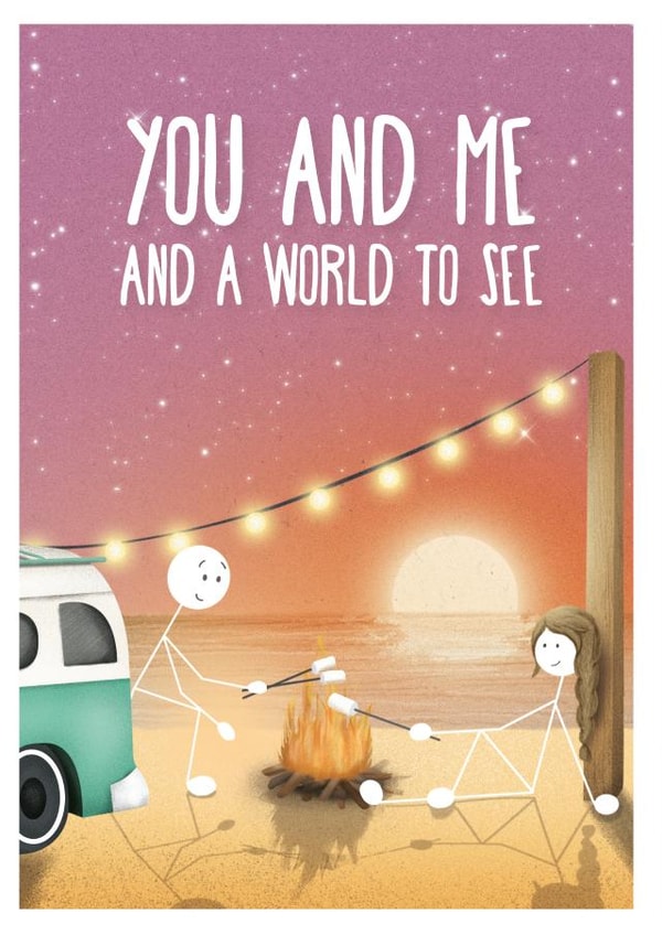 you me Anniversary Card 14776 created by Lanther Black