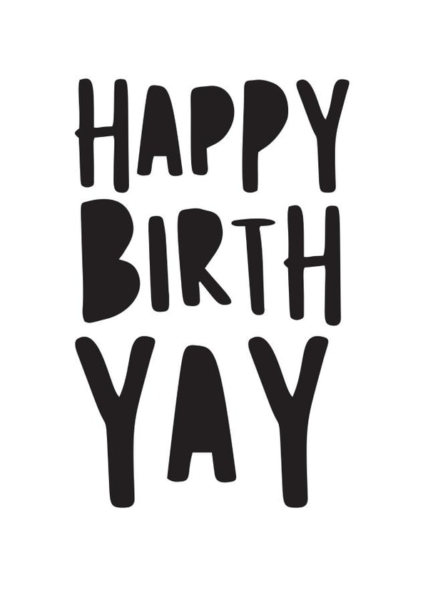 birth yay Birthday Card 8850 created by Russet and Gray