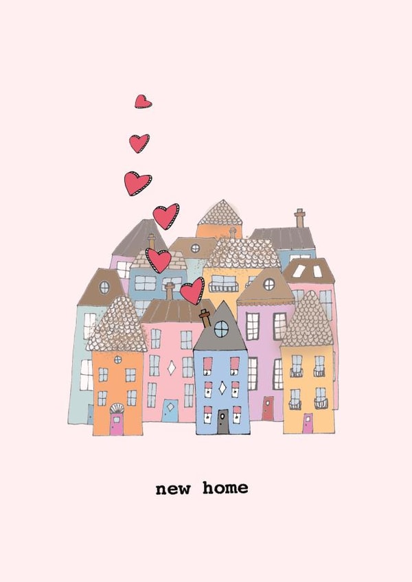 house love New Home Card 9474 | thortful