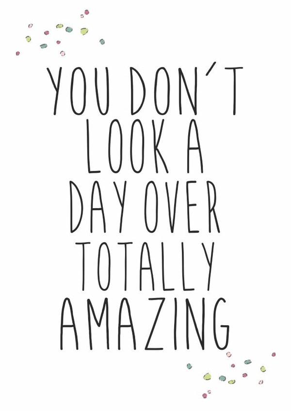 typography adult Birthday Card 15299 created by Dirty Girtie