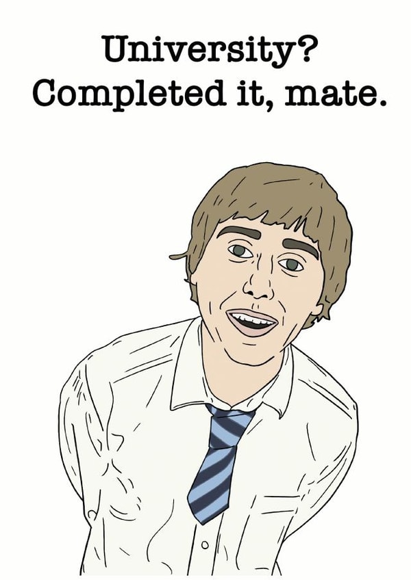 jay inbetweeners Graduation Card 13680 created by Pedges Houseboat