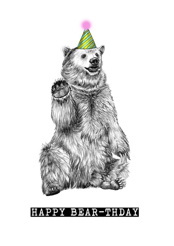 happy bearthday Birthday Card 13382 created by Beth Goodwin