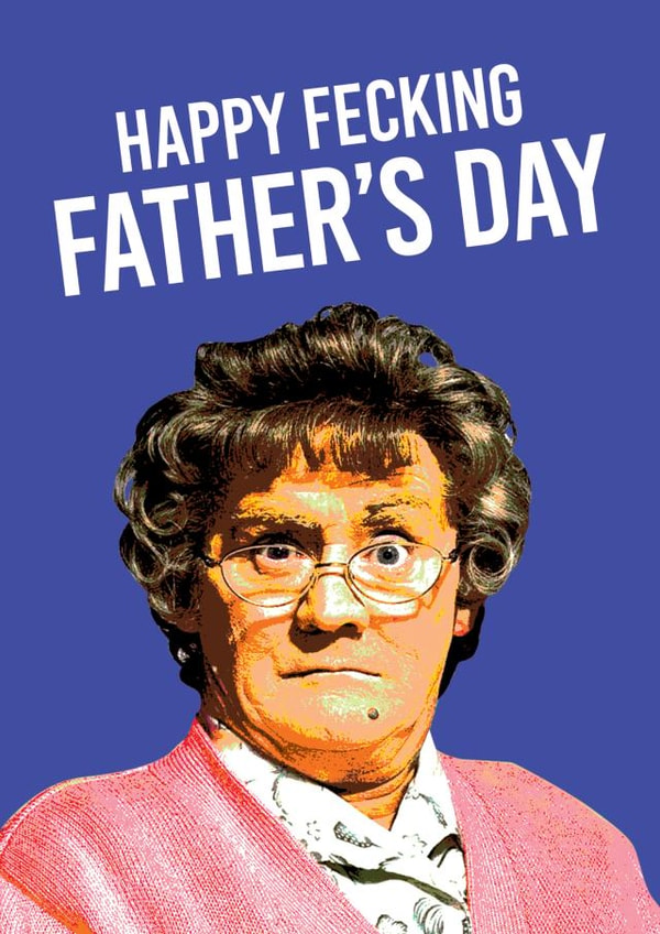 Mrs. Brown's Boy Father's Day card created by Thirty Mussels