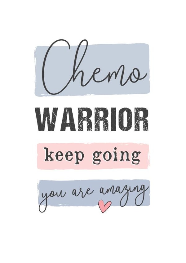 CHEMO CANCER Thinking of you Card 15165 created by Mad Philomena