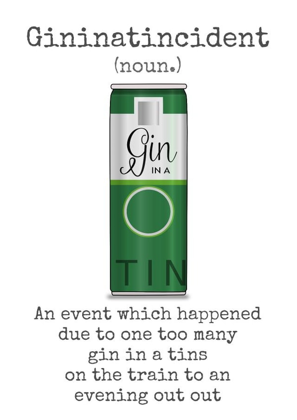 gin in Birthday Card 2655 created by Doodle Dot Design Co