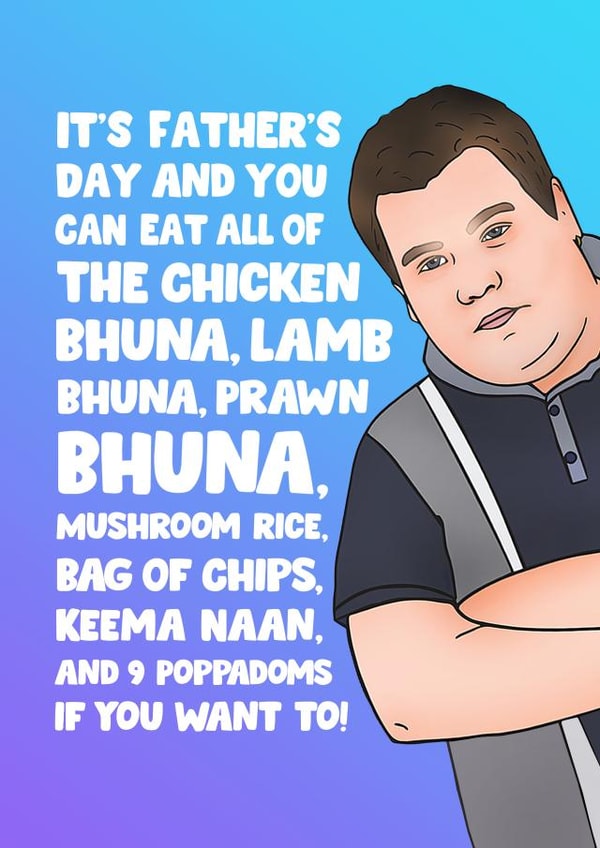 Smithy Gavin and Stacey Father's Day card created by Hey Huns It's Nicole