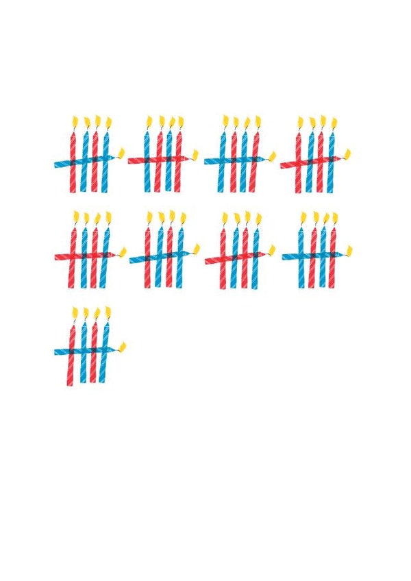 Funny 45th birthday card created by Purpose & Worth etc