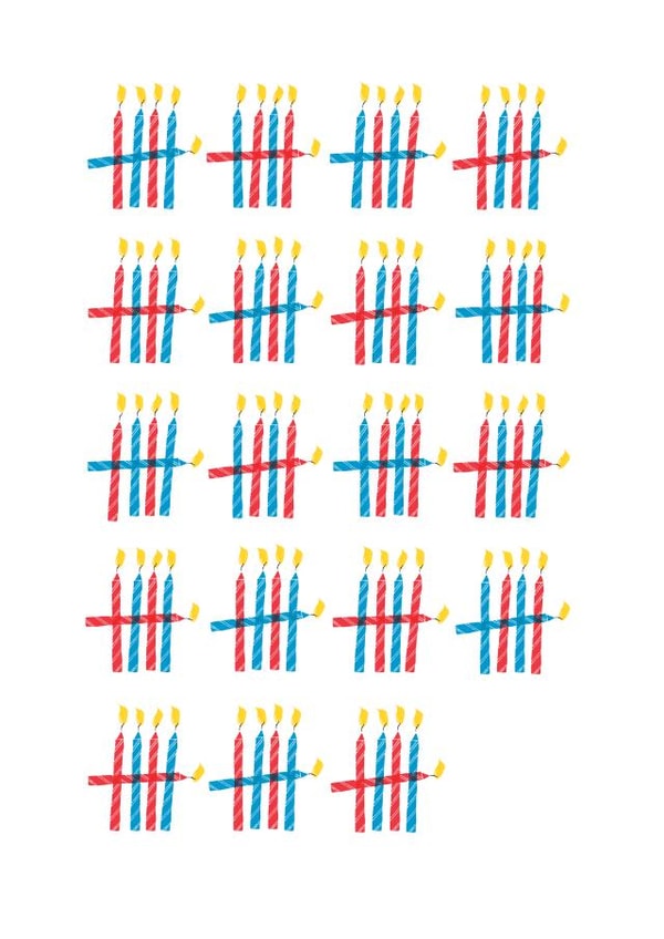 Funny 95th birthday card created by Purpose & Worth etc