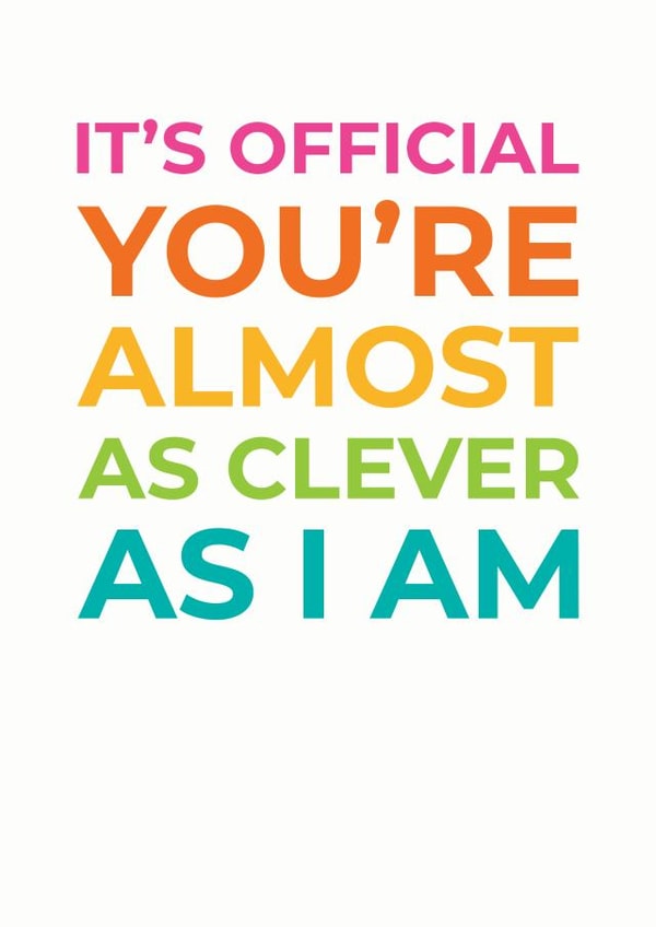 Funny Exam Results Card created by Studio 9