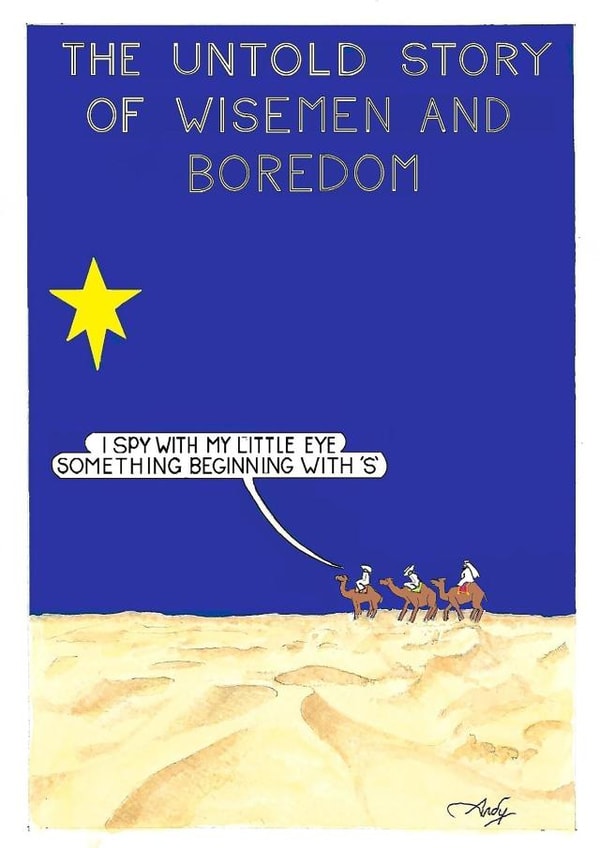 untold story Christmas Card 15004 created by Andrew Murphy