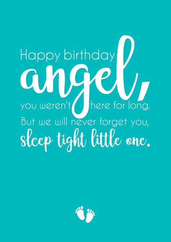 miscarriage stillbirth Birthday Card 15379 created by Kimberley dobison