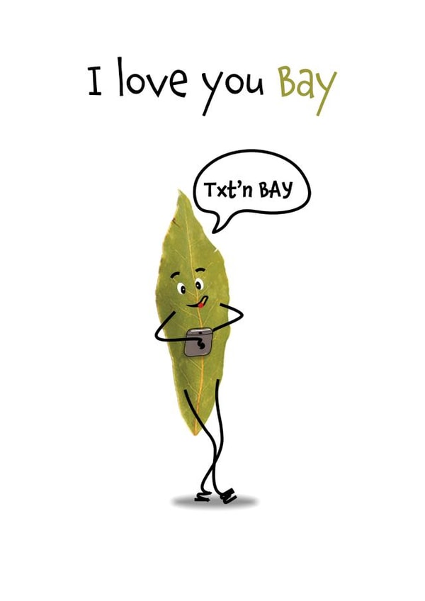 iloveyou txt'nbay Card 38172 created by Whitty Goose