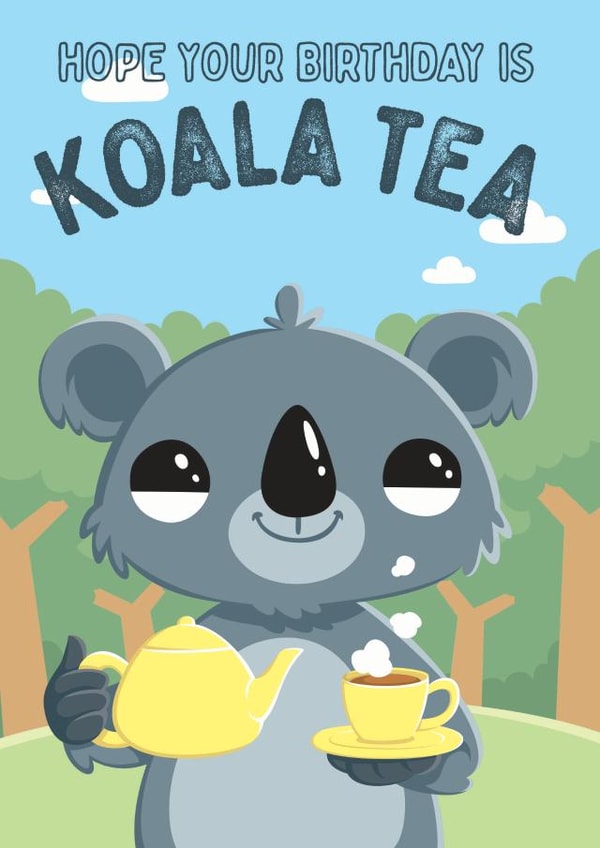 Koala KoalaTea Card 39170 created by Koala Tea Party