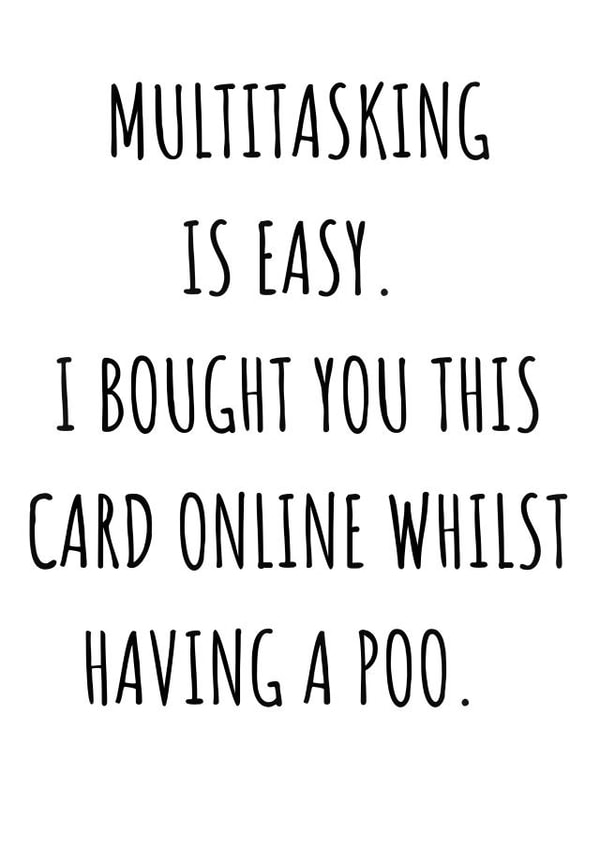 Multitasking easy Birthday Card 12378 created by Original Fox Cards