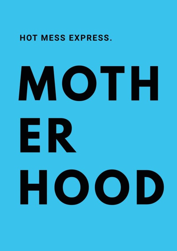 hot mess New Baby Card 13396 created by Duper Cards