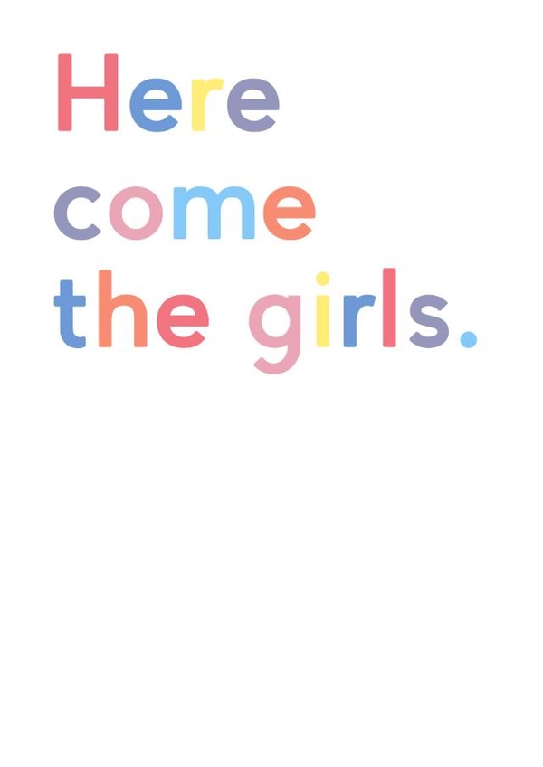 Celebrating all things GIRL; baby girl twins, sisters, BFFs, hen parties. created by JosieOnTheRun