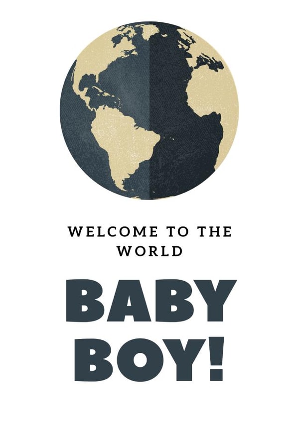 World Baby Boy Card created by Rachey Jay Crafts