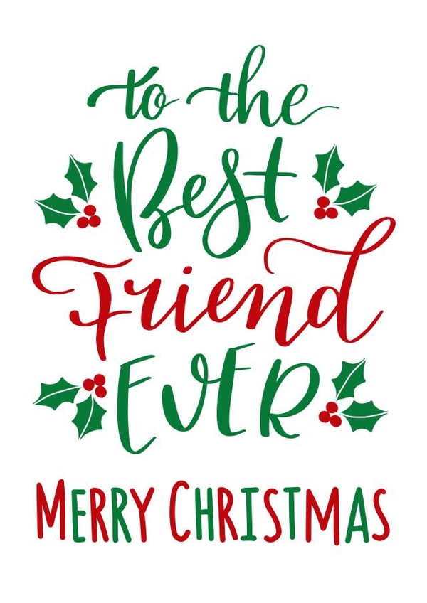 holly best Christmas Card 7631 created by Ness Nordberg