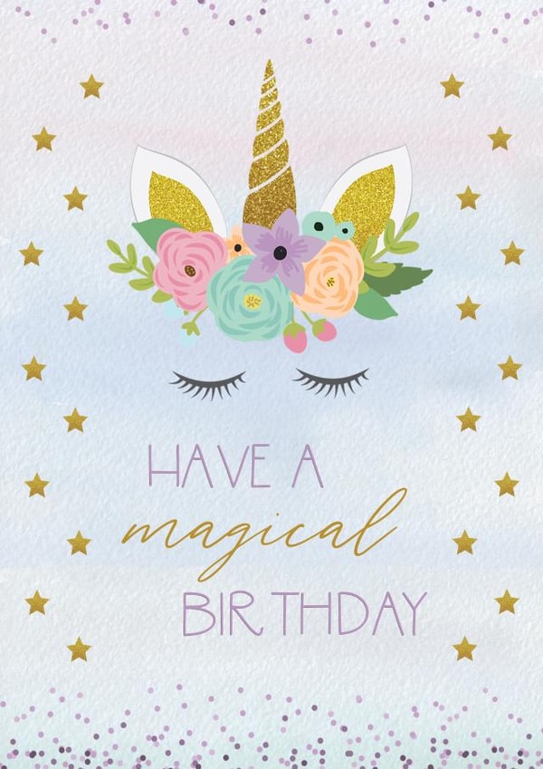 Kids Birthday Card 28285 created by Tanja Riddell