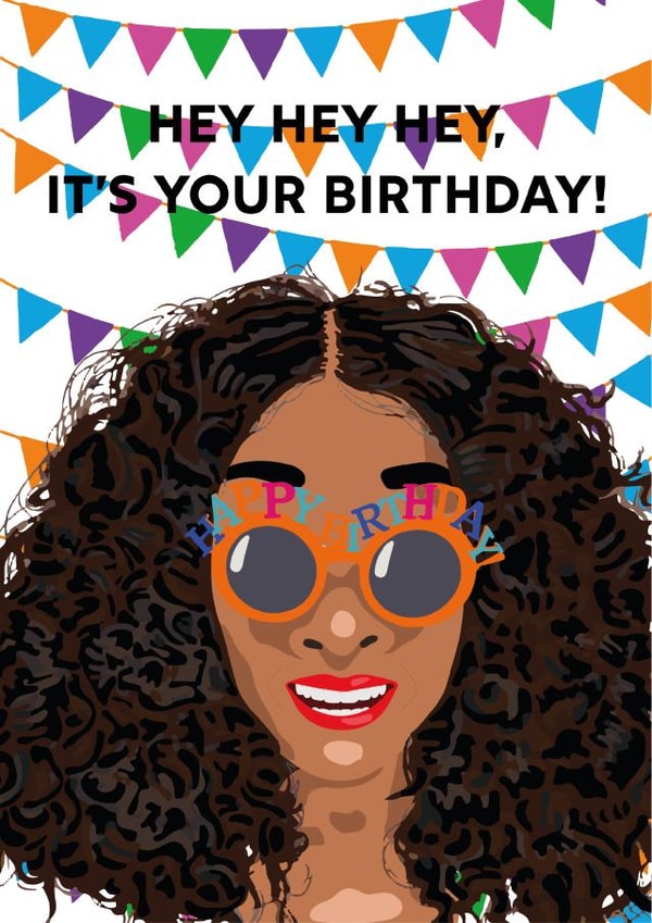 illustration adult Birthday Card 15591 created by Tyra Cadogan