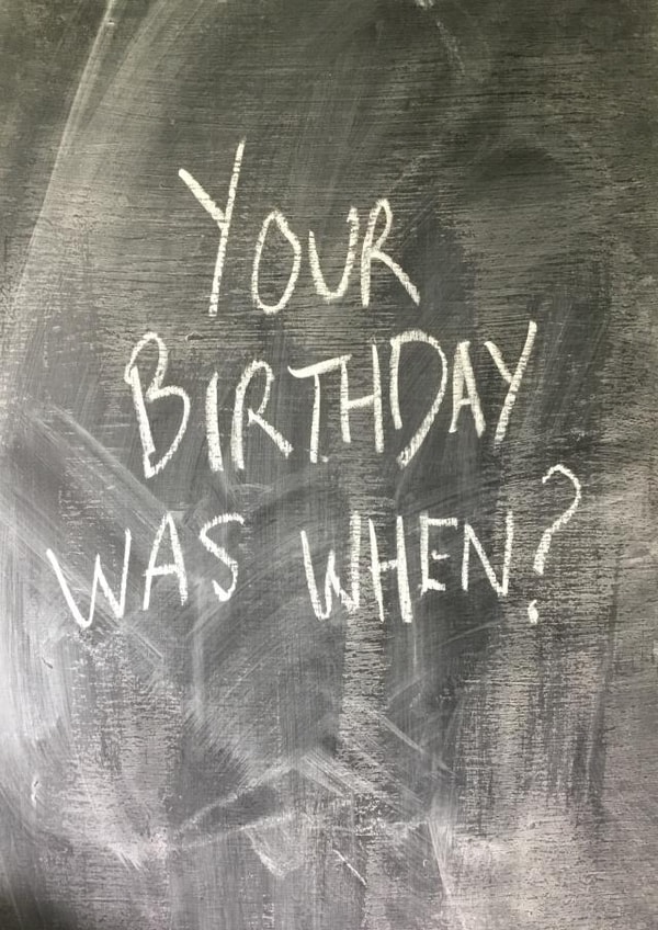 belated was Birthday Card 39292 created by Hot Balloon Art