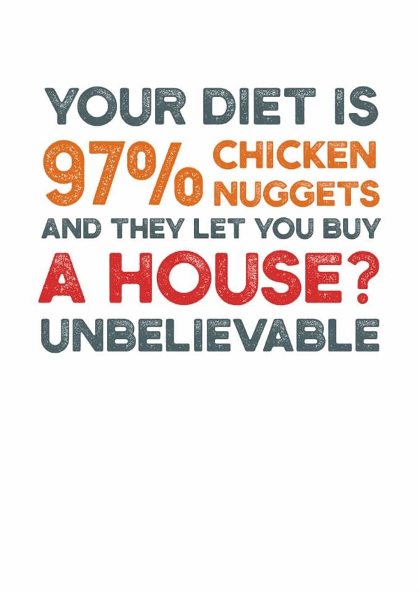 house funny New Home Card 14476 created by Picardso