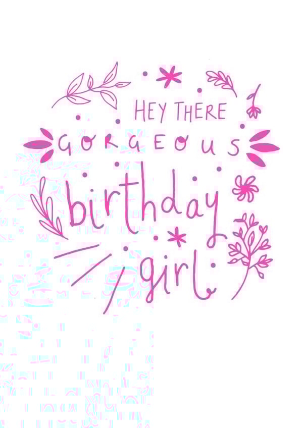 Happy birthday to the gorgeous girl created by Megan Claire