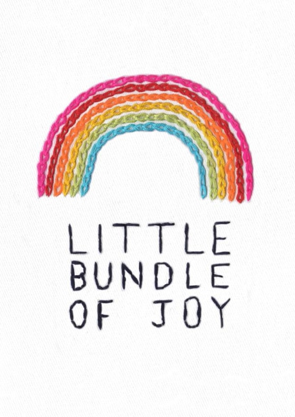 bundle joy New Baby Card 15610 created by Emma Nicol