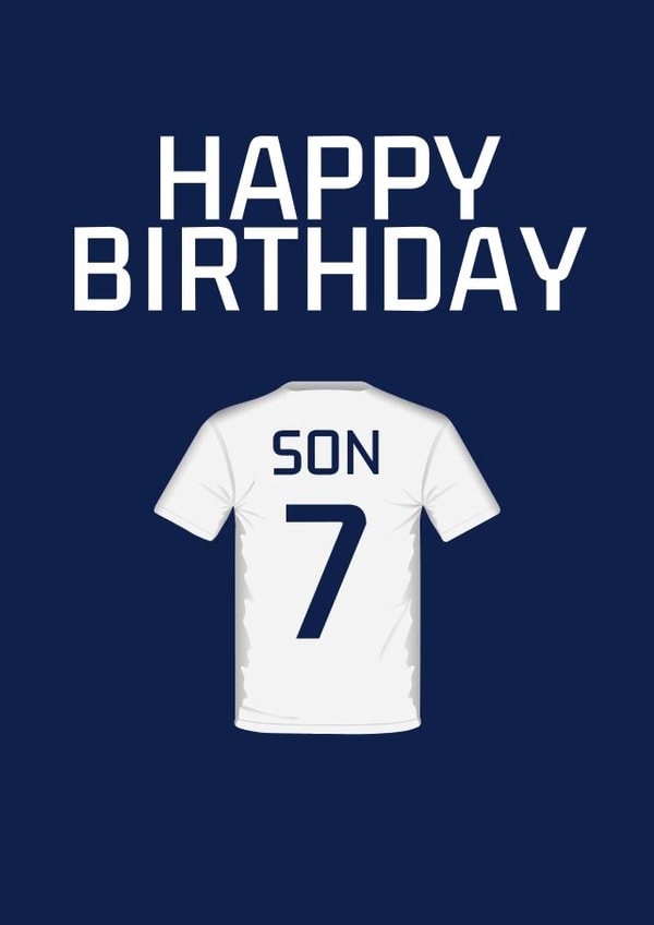 son thfc Birthday Card 15665 created by Step Far