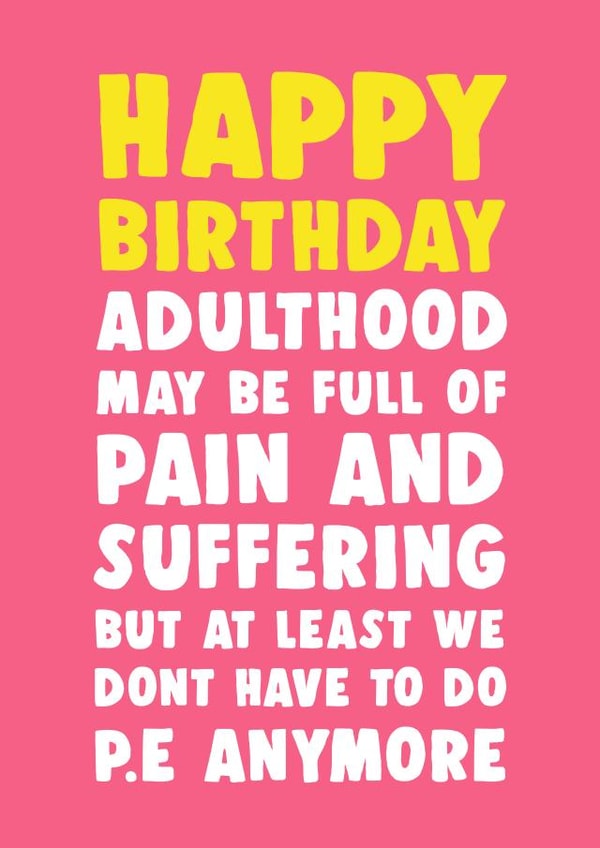 adulthood may Birthday Card 6798 created by Dolli Does Design