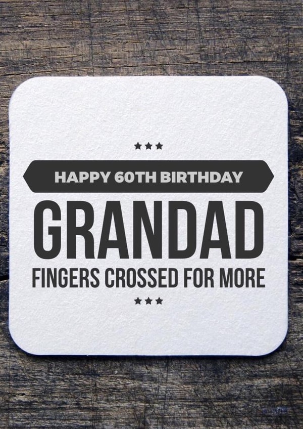 60 funny Birthday Card 12574 created by CreatedbyMe Sean
