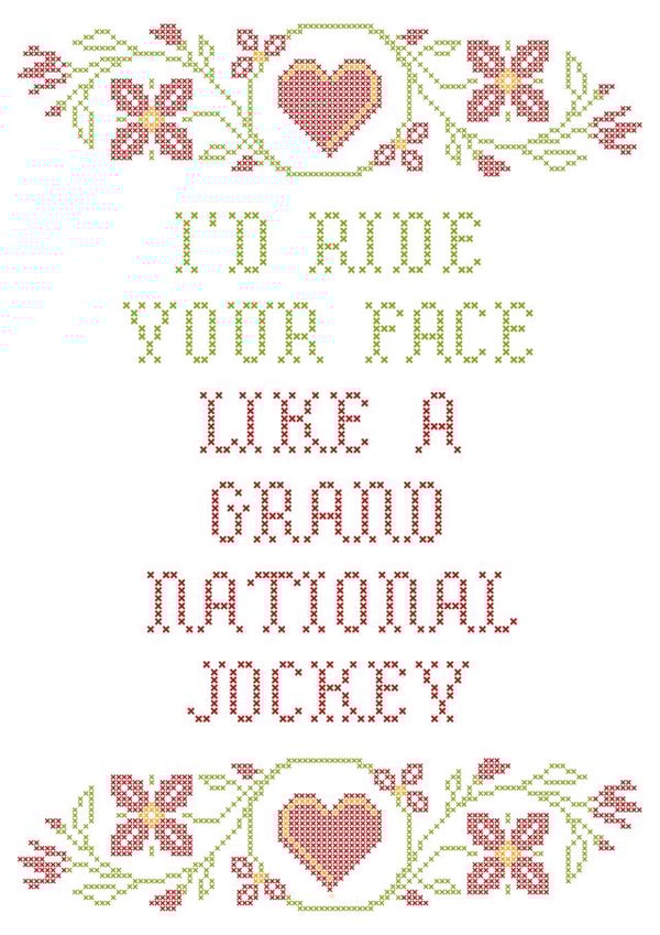 rude ride Anniversary Card 29875 created by Em Eato