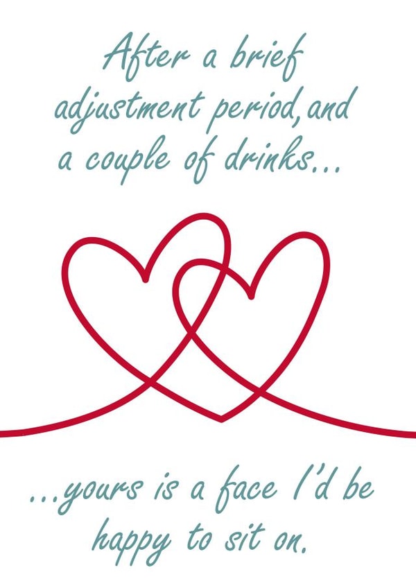 adjustment period Anniversary Card 7723 created by Em Eato