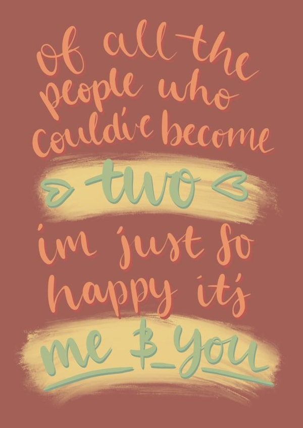 people two Anniversary Card 13164 created by Lauren Bradley