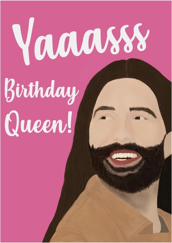 queereye yass Birthday Card 13366 created by Chloe Turner