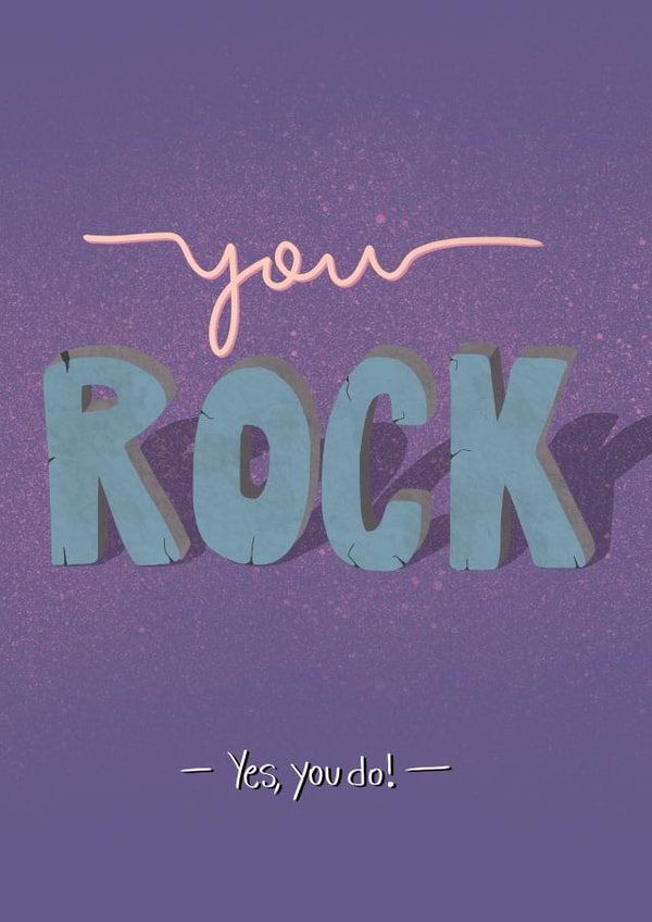 motivational lettering Thinking of you Card 14397 created by Mariela Nazar